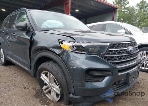 2022 Ford Explorer Xlt z USA, uszkodzony, nr VIN 1FMSK8DH4NGB68185
